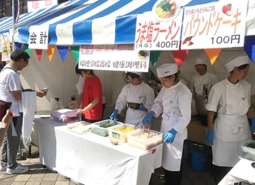 充実した授業と行事