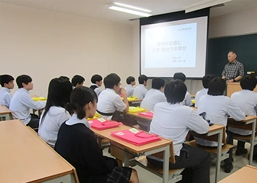 高大連携の様子 別府大学