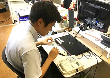 職場体験の様子 大分県内企業