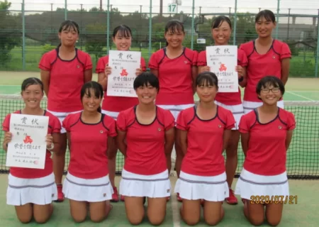 大分県高等学校総合体育大会テニス大会 結果報告