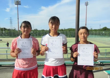 秋季高等学校テニス選手権 結果報告