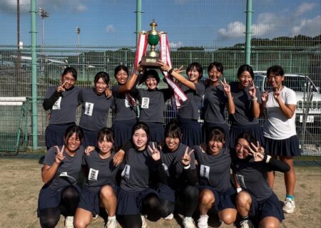令和７年度大分県高等学校新人体育大会テニス競技（女子）結果報告